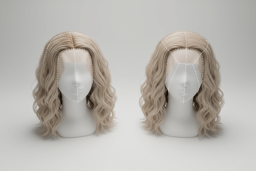 monofilament top wig
