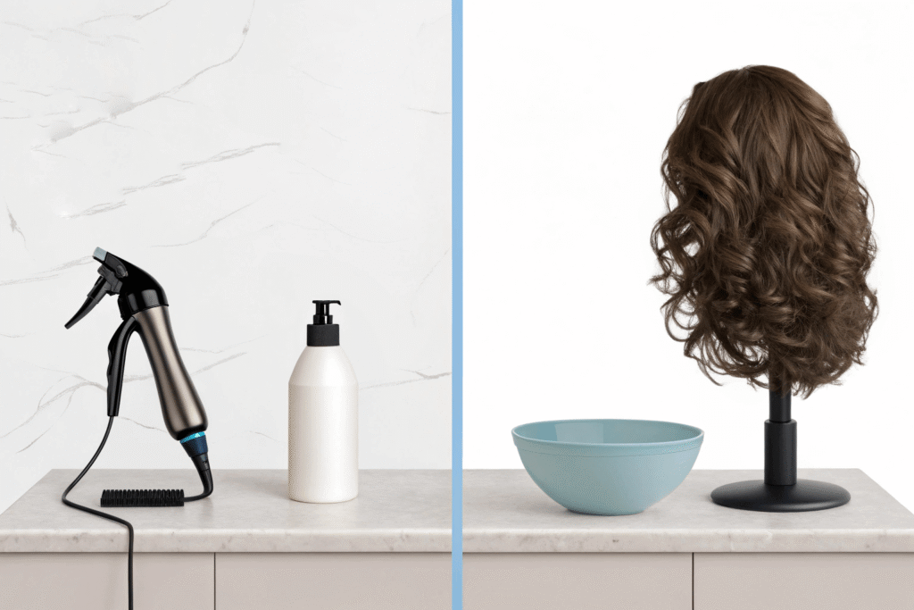 human hair wig maintenance