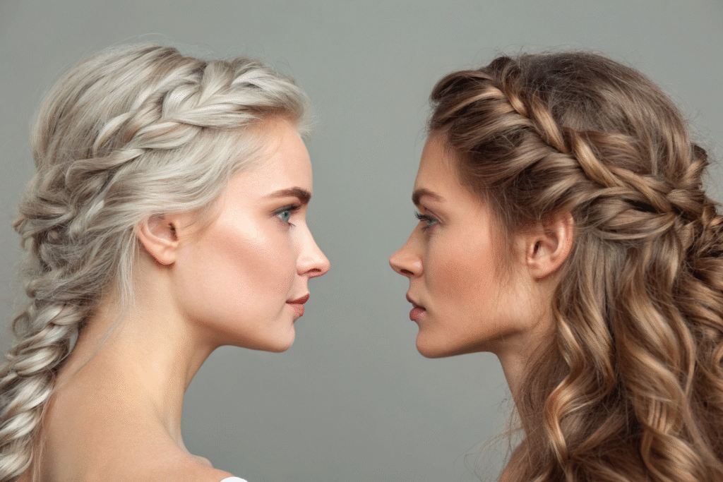 natural look synthetic wig