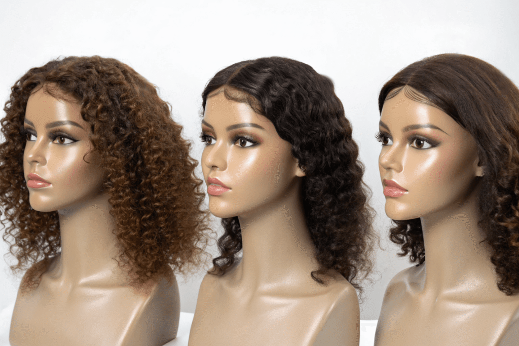 130 150 180 density deep wave human hair wig