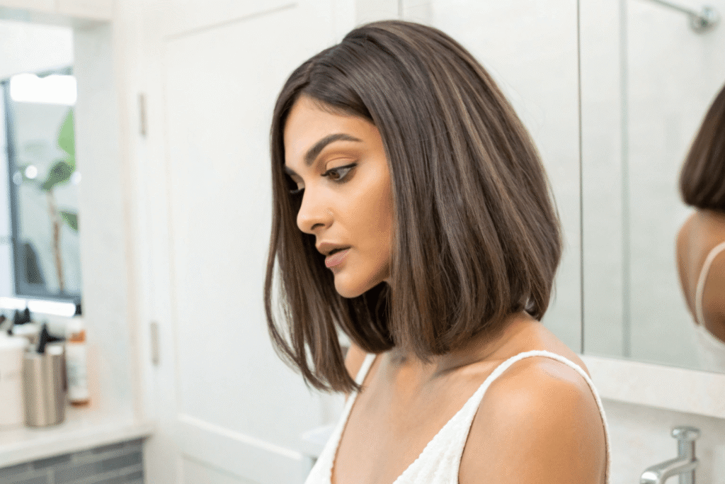 13x4 glueless lace front pre-plucked hairline with subtle baby hairs wigs