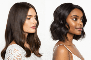 13x4 lace fronts pre-cut lace and medium density Virgin Remy human hair wigs