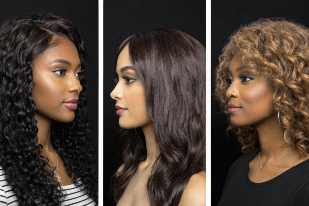 180% heavy density at 22–26 inches human hair wig