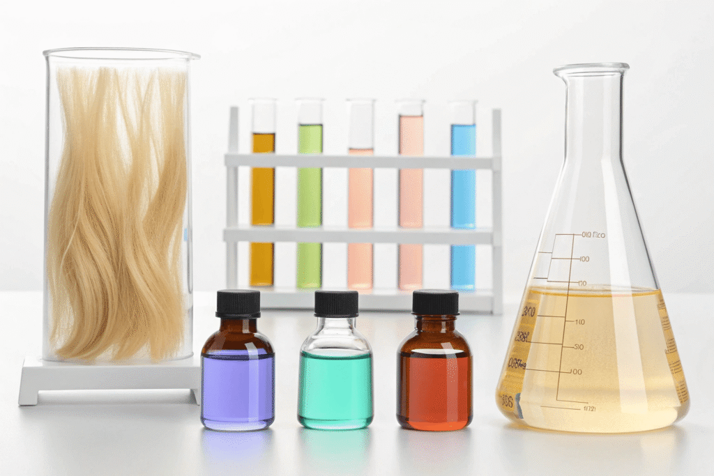 Colorfastness and bleach swatch assessment