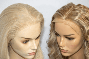 HD lace front hairlines bleached knots luxury human hair wig