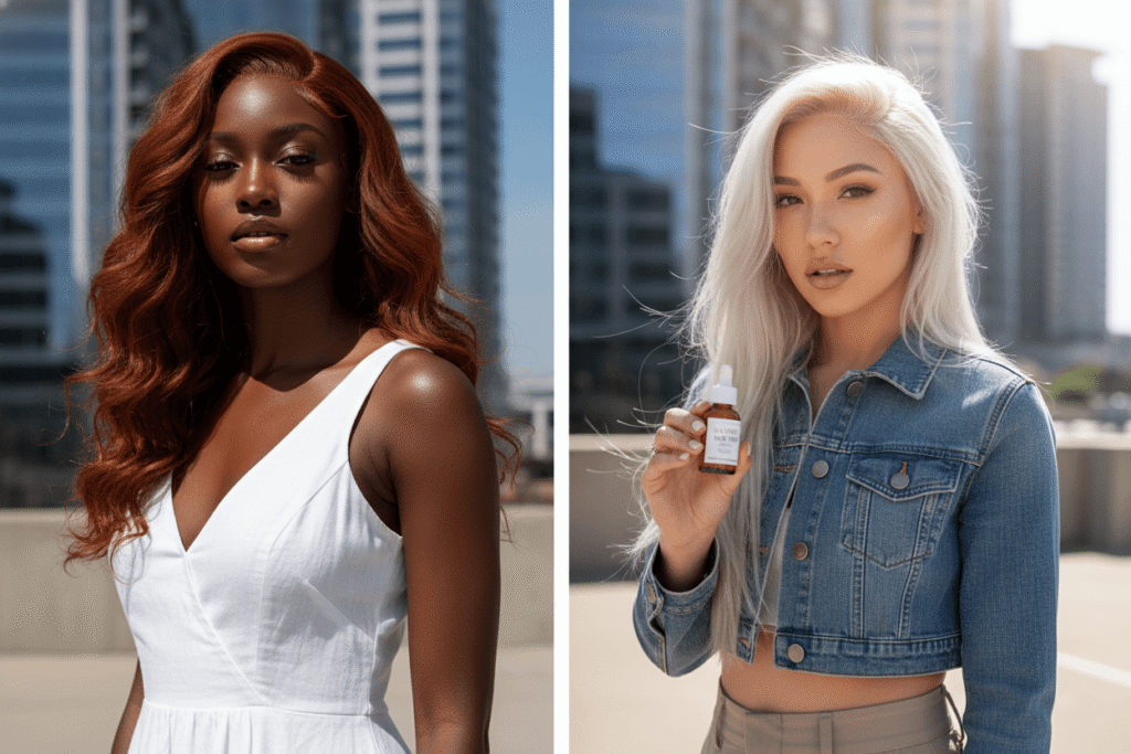 HD lace wigs and transparent lace wigs