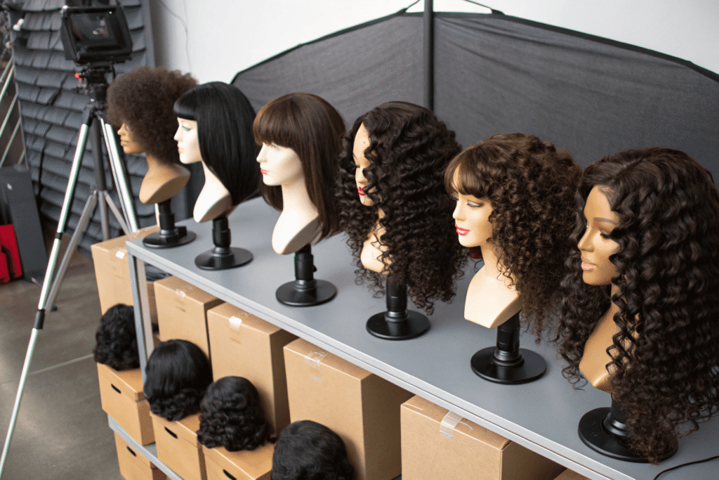 a core assortment of wear-and-go wigs for retailers