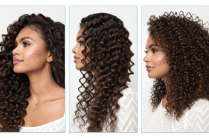 curly textures human hair wig