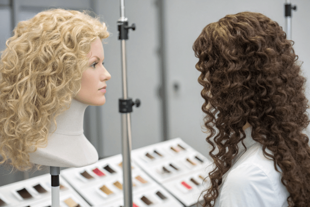 curly wave synthetic wig