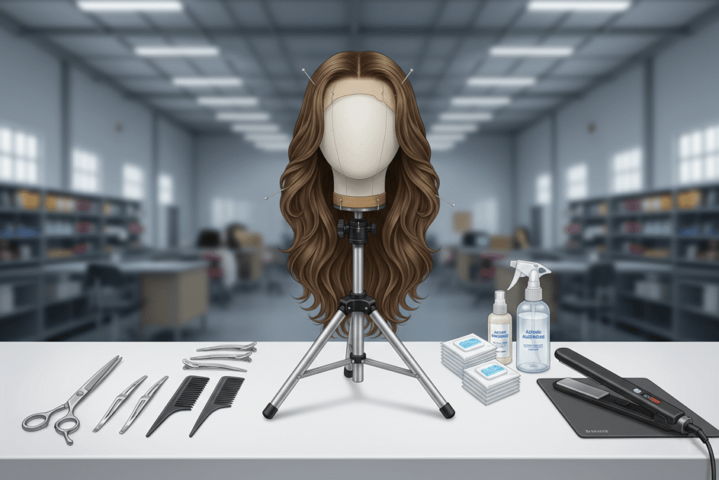 cut and style human hair wig