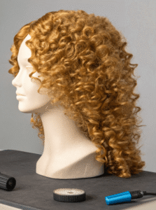 heat-friendly synthetic fibers used in wigs