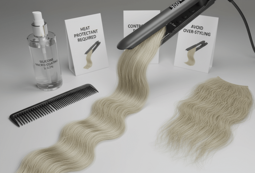 heat-friendly wig fibers