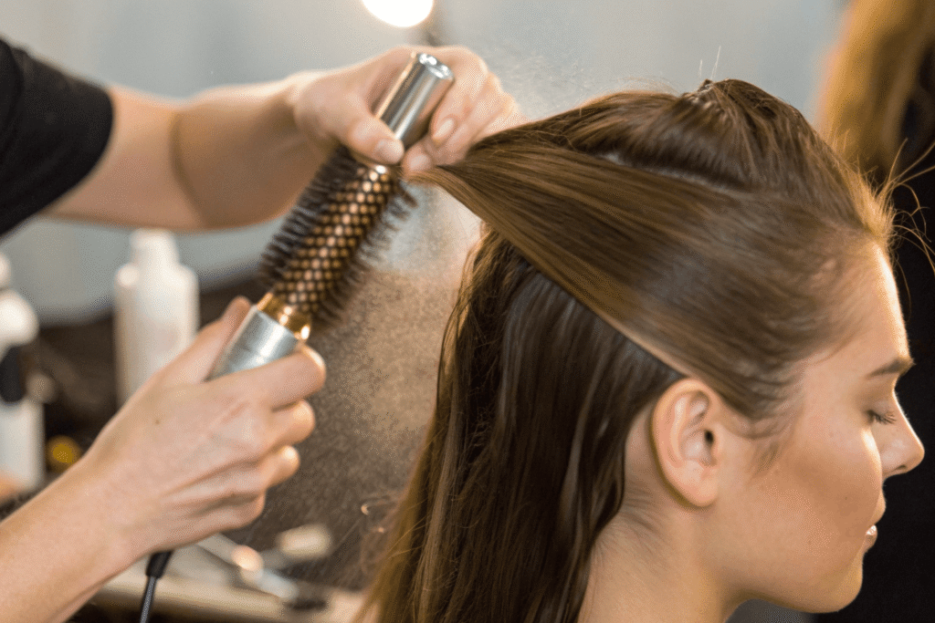 hollywood waves brush-out on human hair wig