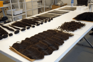 lace bases (13×4 HD, 13×6 Swiss, 5×5 closure), pre-stitched straps ear tabs, pre-weft hair bundles