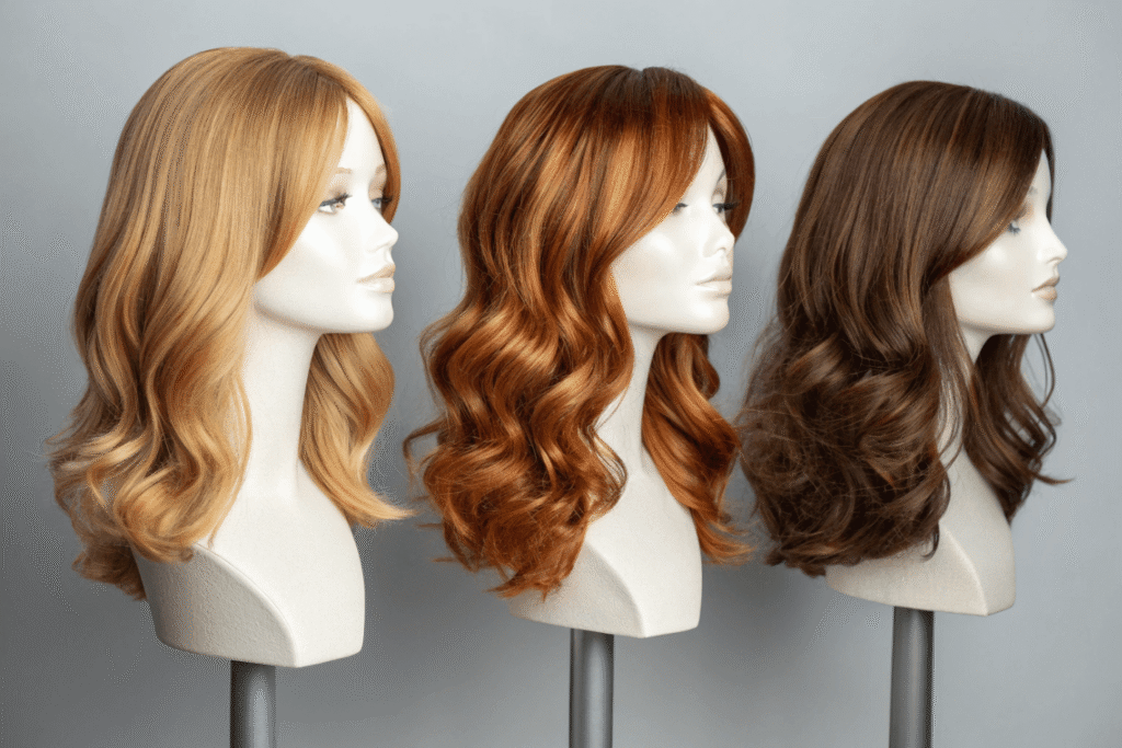 rich brunette espresso with money-piece highlights human hair wig