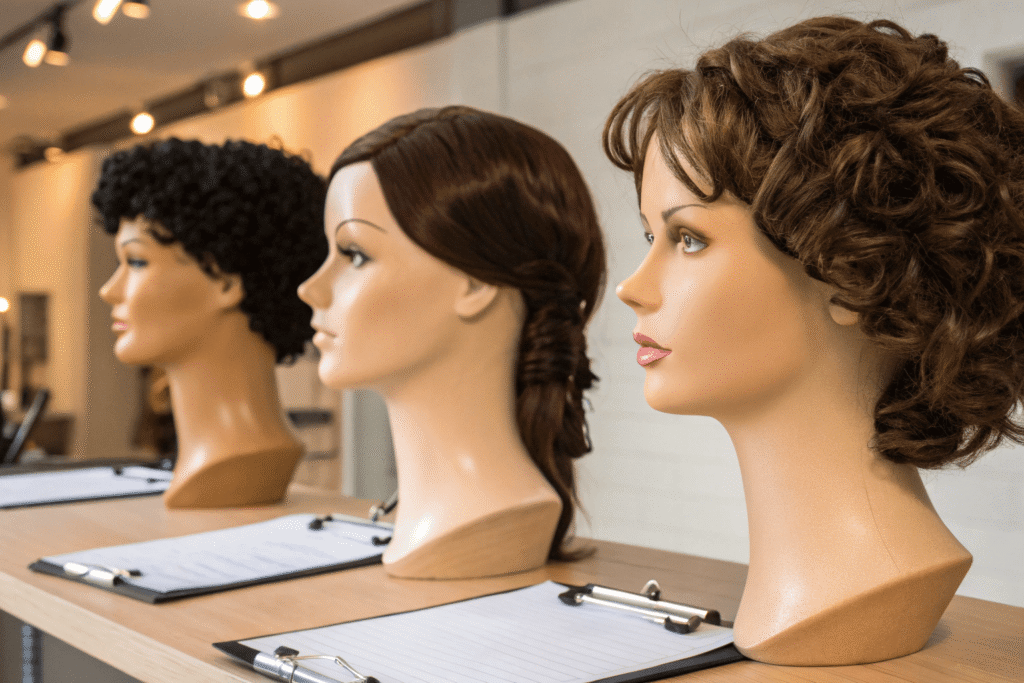 well-maintained closure wig after months of glueless daily wear