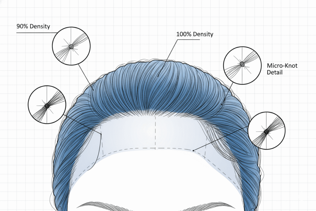 wig cap construction