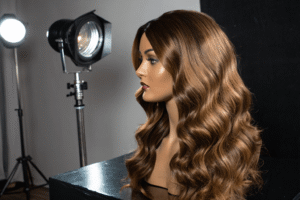 Malaysian human hair wig in straight loose wave