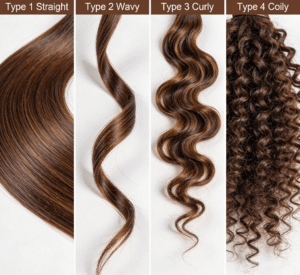 straight wavy curly coily human hair wig