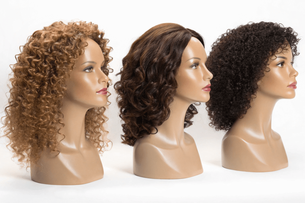 straight wavy curly coily human hair wigs