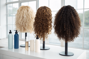 wavy curly and coily kinky textures human hair wigs