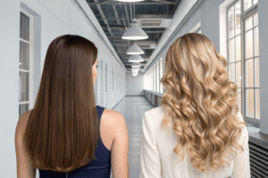 130% density human hair loose wave wig