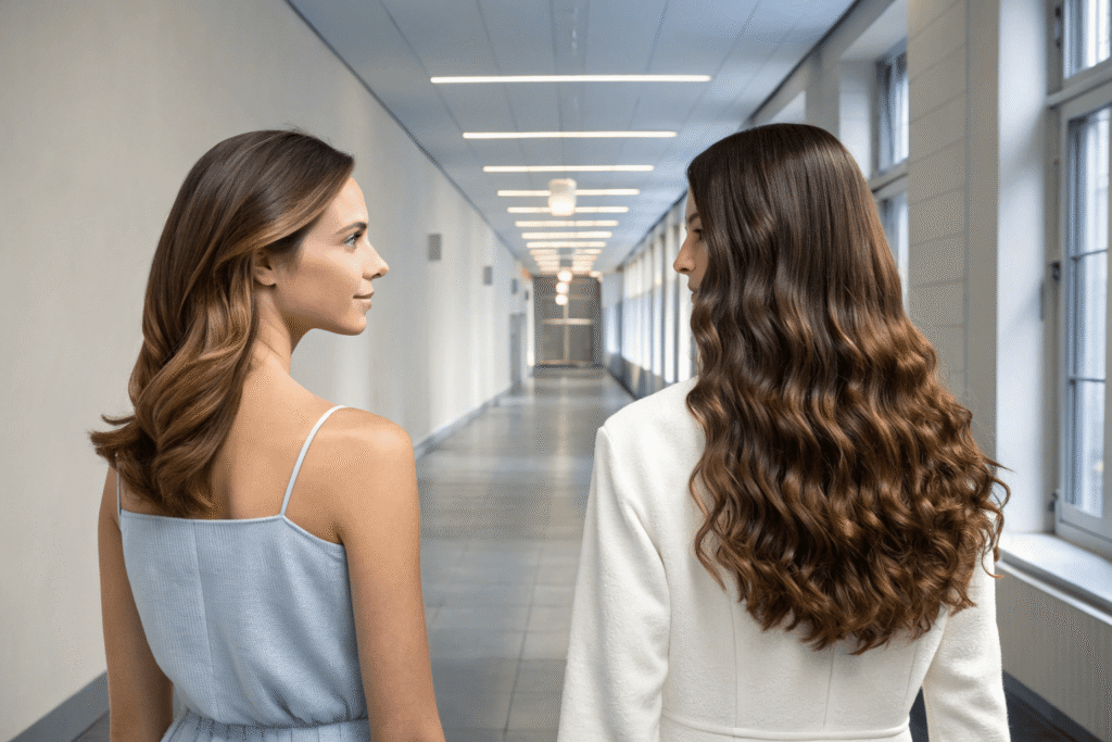 130% density loose wave human hair wig