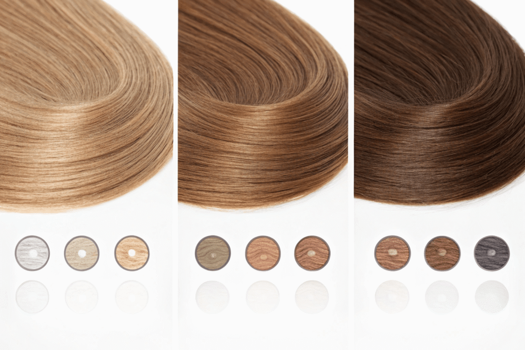 Tape-ins hair extensions