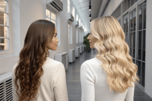 human hair loose wave wig