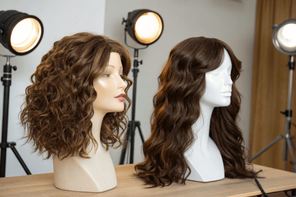 lived-in waves, yaki straight, and body wave human hair wig