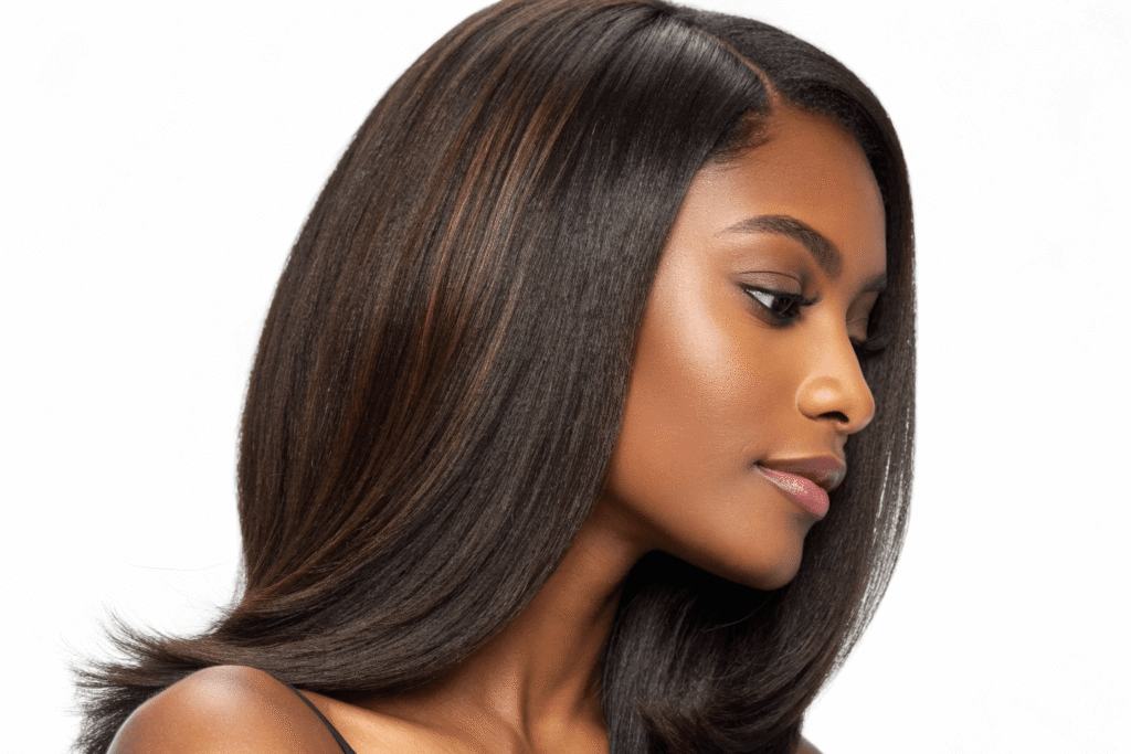 pre-plucked gradually densified hairline human hair wig