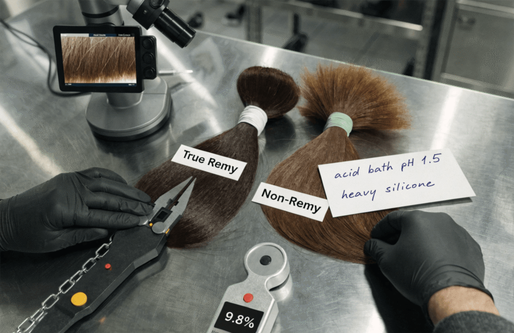 remy vs non-remy hair