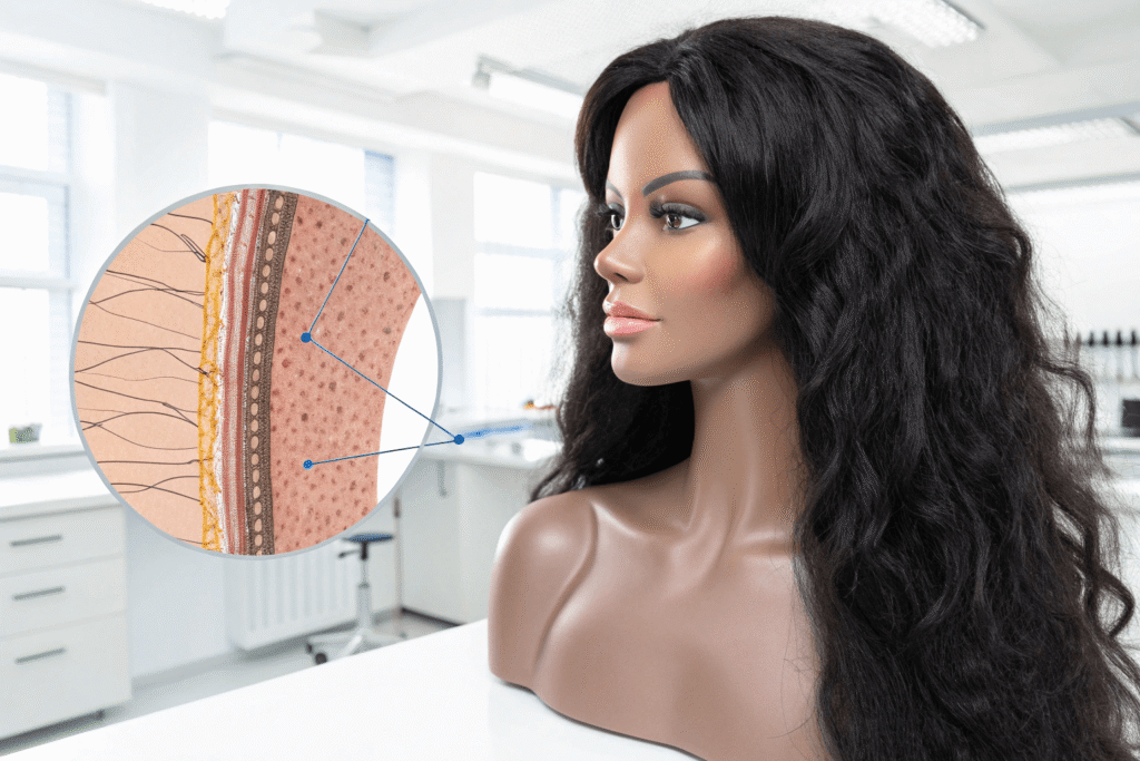 virgin human hair wig