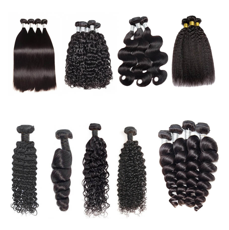 Weft Human Hair Bundles