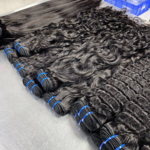 human hair bundles with different textures