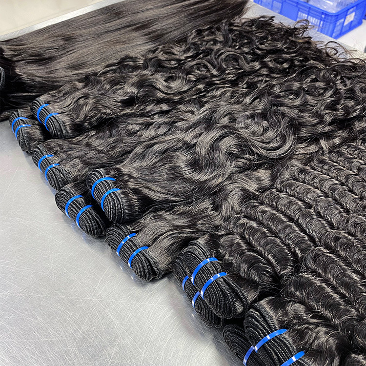 human hair bundles with different textures