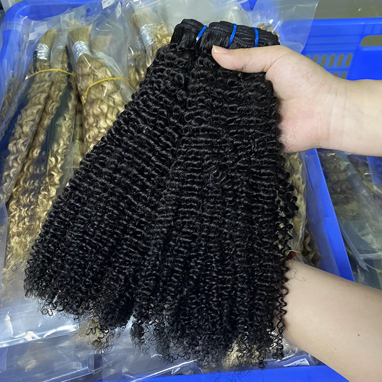 human hair bundles kinky curly