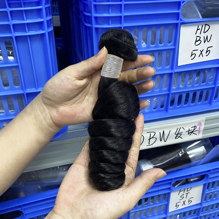 tangle free human hair bundles