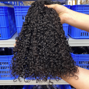 pixie curly human hair bundles