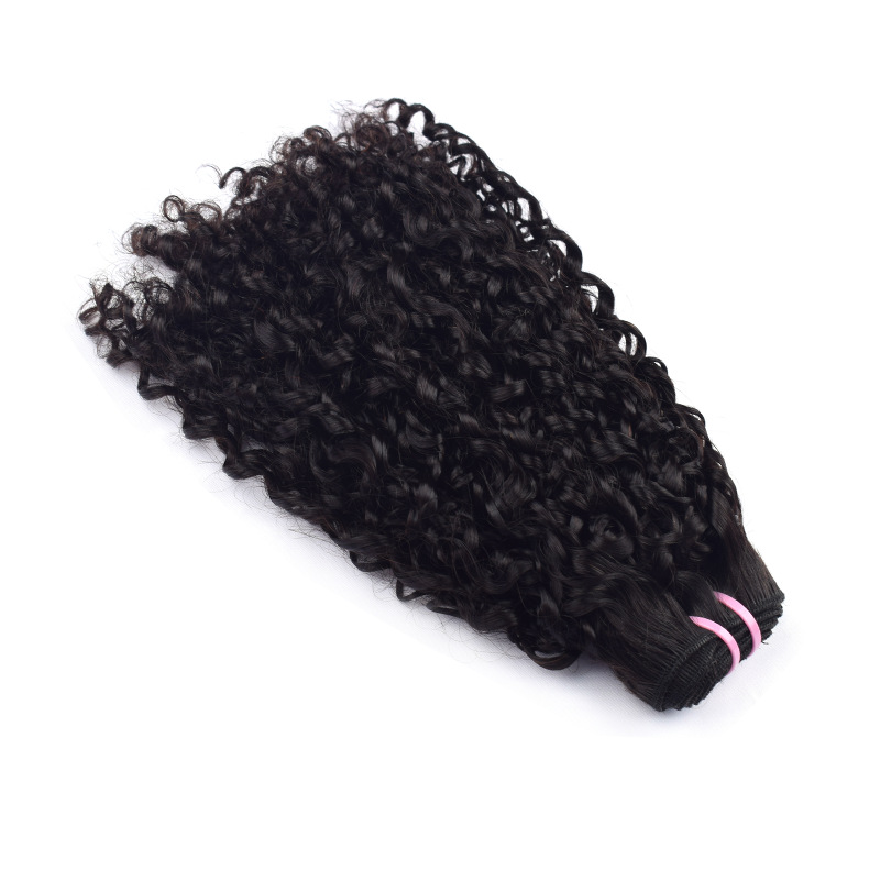 pixie curly human hair bundle